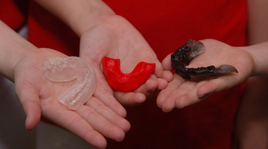 Mundschutz für Zähne